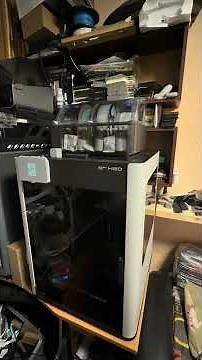 Creality k2 plus vs. Bambu lab H2D. Very loud. #k2plus #creality #3dprinting #h2d