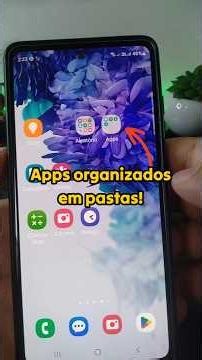 Como criar Pasta de Apps no Android