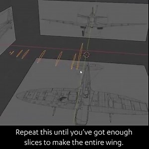 To model an airplane wing, all you need is some blueprints and the following short video. Get the 1000 page Blender e-book: https://gumroad.com/l/IxofeY #blender #secrets #blendersecrets #blender3d #b3d #3d | Blender Secrets