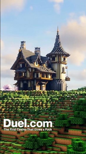 Beautiful Medieval House || minecraft house ideas || minecraft #minecraft #shorts