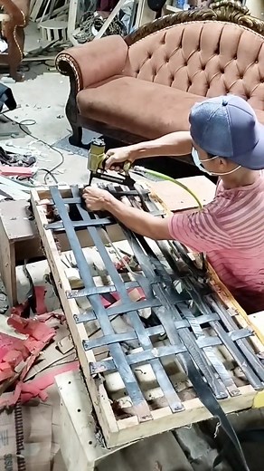 Installing the old seat rubber🪡🛋️🔨 | Firman