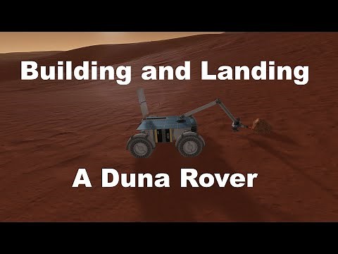 Building and Landing a Duna Rover