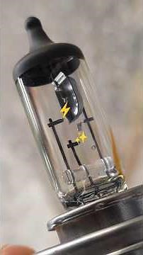 How Halogen Bulbs Burn Out | Inside the Bulb 😮 #headlight #shorts