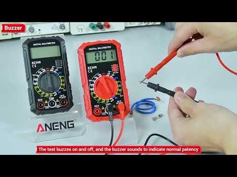 ANENG SZ308 Digital Multimeter AC/DC Current Meter Voltage Resistanc