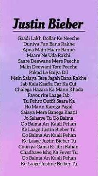 Justin Bieber #lyrics#Elvish Yadav #newsong#trendingsong#shorts#Ishq Malviya #Anu Amanat#haryanisong