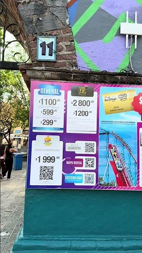 Six Flags Mexico prices updated March 2026 #sixflagsmexico #prices #foryou