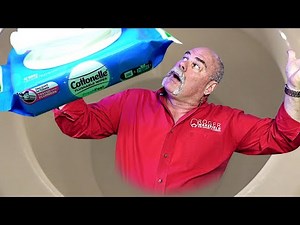 How Flushable Wipes Break Down in YOUR Toilet