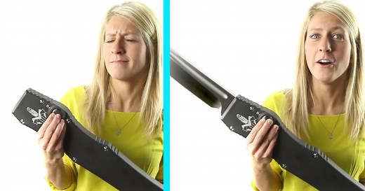 This Giant Switchblade Measures a Massive 2.5 Feet Long