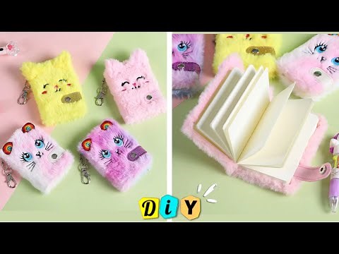 Unicorn Notebook keychain ✨ easy craft ideas / how to make/ paper craft /art and craft / girl crafts