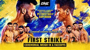 [Live In HD] ONE: FIRST STRIKE Ceremonial Weigh-In & Faceoffs