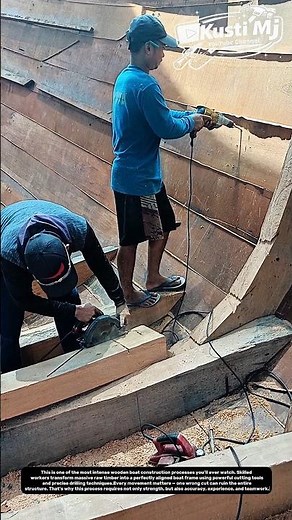 INSANE Wooden Boat Build Process You’ve Never Seen Before | Extreme Timber Craftsmanship.