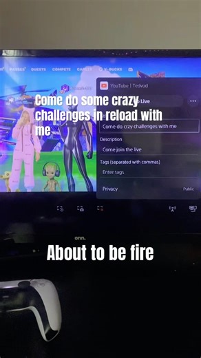 Crazy challenges in reload