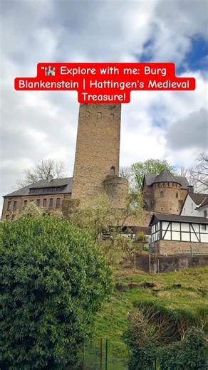 🔥 Burg Blankenstein Hattingen: The Best View in the Ruhr Area! 🏰🇩🇪#germany