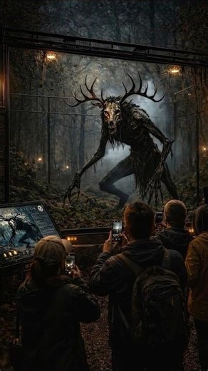 WENDIGO CAPTURED! Full video out now #horror #scary