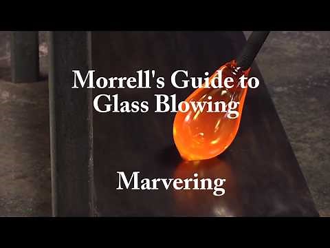 Morrell's Guide to Glass Blowing Marvering