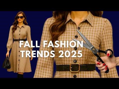 Chic Autumn Dress — Sew It Like a Fashion Designer! ✂️🍂 Cozy, Stylish, and Handmade!