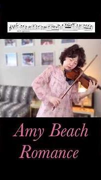 Amy Beach - Romance for Violin and Piano, #violin #amybeach #violinist #violinsolo #violinmusic