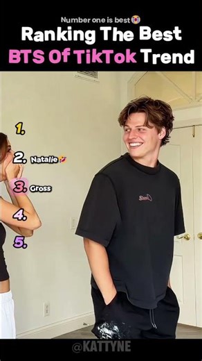 Ranking The Best BTS Of TikTok Trend
