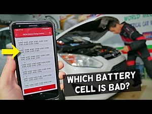 HOW TO KNOW WHICH BATTERY CELL IS BAD ON HYBRID CAR, ELECTRIC CAR, PLUG IN HYBRID CAR