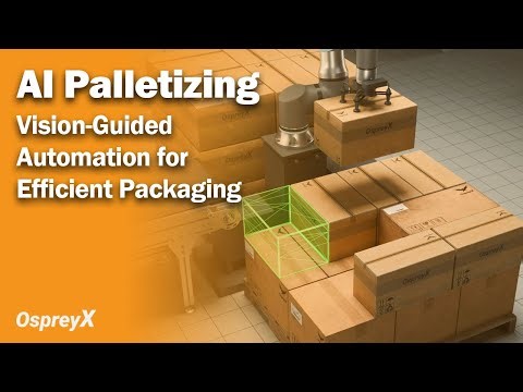 AI Palletizing: Vision-Guided Automation for Smarter, Faster Packaging