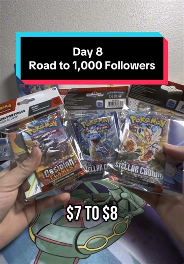 Decided to reveal my favorite way of affording pokemon packs. These mini portfolios are often overlooked by scalpers and although you pay a dollar over retail for the pack, you do get a super cool little portfolio;) enjoy day eight guys, comment below your thoughts on journey together and the reprints of other sets coming soon #poke #pokemoncommunity #foryoupage❤️❤️