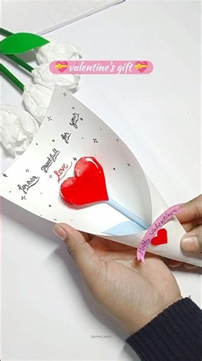 cute and easy valentine's day gift idea 💝✨| #valentinegift #cutegifts #romantic #diy #shorts #craft