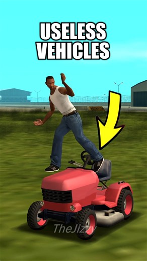 Completely USELESS Vehicles in GTA San Andreas 😭