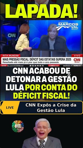 CNN Expõe o Déficit Fiscal de Lula em 2025 #Política #Brasil #NotíciasQuentes