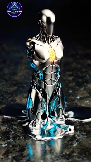 Wait for the end 😱🔥Coin Bana Cyborg Robot 🤖 #Shorts#cyborg #aitransformation