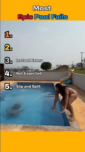The Most Epic Pool Fails Ever Caught on Camera (Top 5 Ranked)