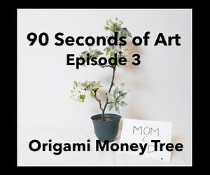 Money Tree: Origami Dollar Flowers