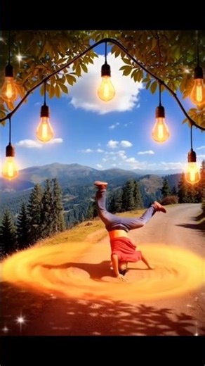 Pakistani Scientist Becomes a Human Windmill to End Load Shedding⚡#shortsviral #youtubeshorts