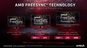 AMD FreeSync™ technology has enabled exceptional fluid gaming experiences for gamers everywhere over the past five years. At CES 2020, AMD announced a new tier called FreeSync Premium, and the rebranding of the AMD FreeSync 2 HDR tier to AMD FreeSync Premium Pro. Learn about the changes to AMD FreeSync™ technology today. No stuttering, no tearing, just gaming. Discover more: https://www.amd.com/en/technologies/f... | AMD