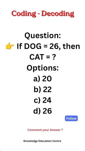 👉 SSC Coding Decoding Question 🔥 Kya Aapka Answer Sahi Hai?#shorts #codingdecoding #ssc