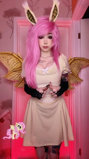 Ember Wolf on Instagram: "Yay 🥹 Ears @poppyfuwa Wings @theforgottenimp ~ #fluttershy #flutterbat #mlp #mlpedit #mlpfandom #mylittlepony #mylittleponyfriendshipismagic #mlpcosplay"