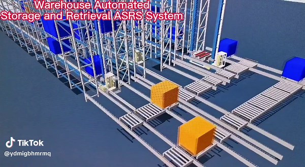 Automated Storage and Retrieval System for Warehouses