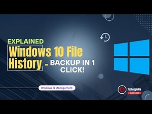 22 | Restore with File History in Windows 10 | Automatic Backup & Recovery Tutorial (2025)