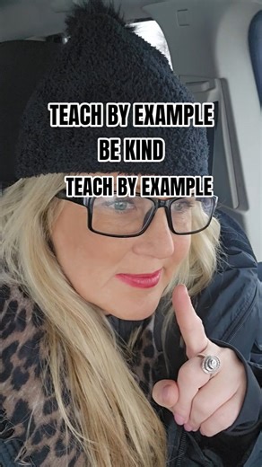 Teach by example. Be kind to others and caring.