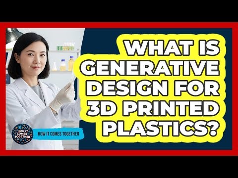 What Is Generative Design For 3D Printed Plastics? - How It Comes Together