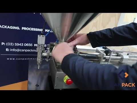 CPM Pneumatic Liquid Filler (Running/Features/Cleaning)