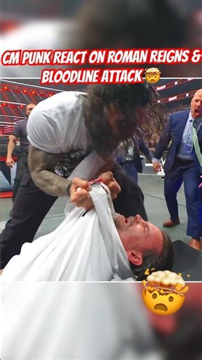 😳CM Punk Laugh on Roman Reigns & The Bloodline After WWE Raw 25 March 2026 Goes Off Air #shorts