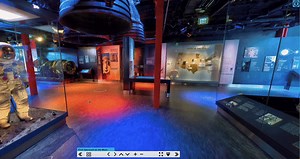 As we look forward to future human exploration of the Moon, we continue to look back at those who went before. We are excited to share the virtual tour of our "Destination Moon" exhibition. Walk around this blockbuster exhibition with its one-of-a-kind Mercury, Gemini, and Apollo artifacts, from wherever you are: https://s.si.edu/3KEM9Nn | National Air and Space Museum, Smithsonian Institution