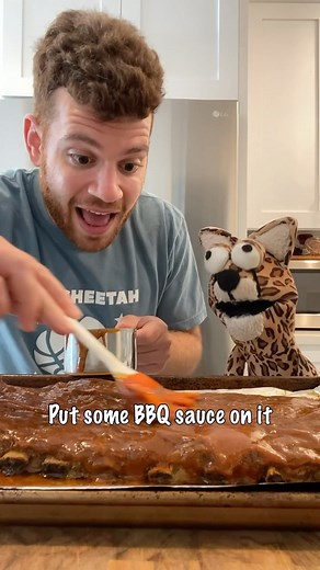 624K views · 10K reactions | That’s a nice rack! #ribs #ayocheetah | Goodboy Noah | Facebook