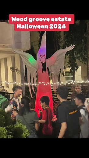 Massive crowd at Woodgrove Estate 31, Singapore! October 2024 #halloween #singapore #woodgrove #exploresg #singaporetiktok #halloweensingapore