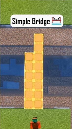 Starter Bridge Design in Minecraft 🌉 | Easy Survival Build