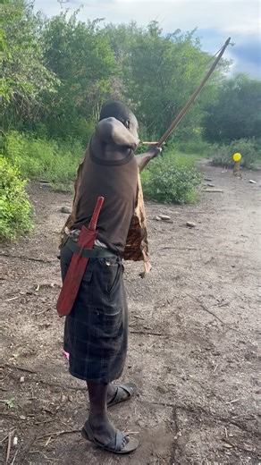 Chaaba Misses… Then Hits PERFECT Shot with Dudukwe’s Arrow 😳🎯 #africanculture