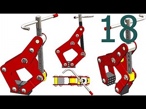 18-Project 49| Manual Clamp |SolidWorks Tutorial: final assembly, animation, process list