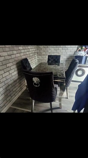 Ultra-Luxury Grey Marble Dining Set Now Available in the UK