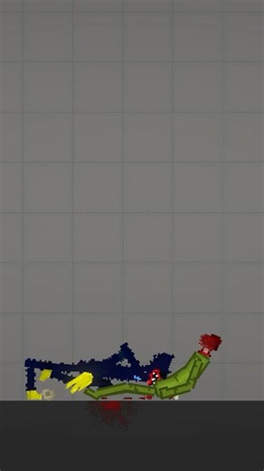Melon Sandbox But I Use FREE Poppy Playtime Mods #shorts
