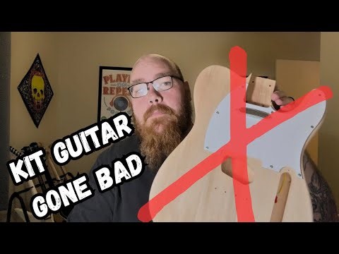 I Tried Building a Kit Guitar And Totally Failed